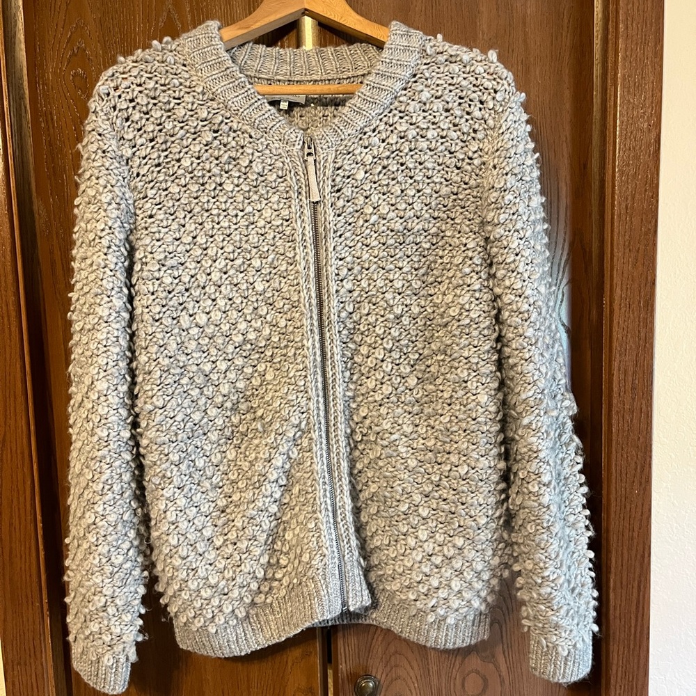 Lucky brand zip cardigan